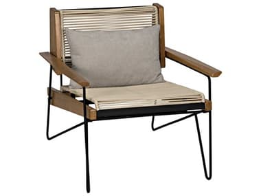 Noir Furniture Rope / Clear Coat Semi Gloss Accent Chair NOIAE88