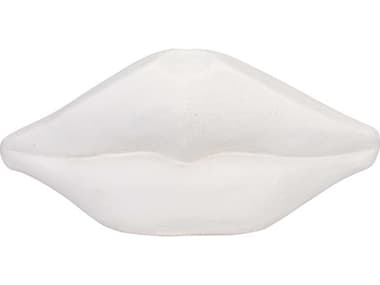Noir White Fiber Cement Lips Sculpture NOIAR251WFC