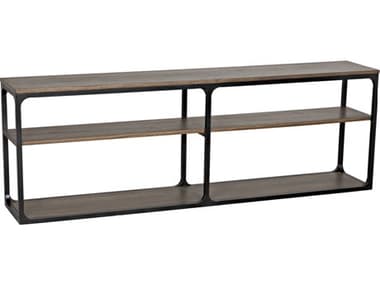 Noir Novie Rectangular Wood Console Table NOIGCON242MTBL