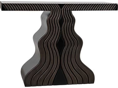 Noir 42" Rectangular Wood Pale Console Table NOIGCON370P