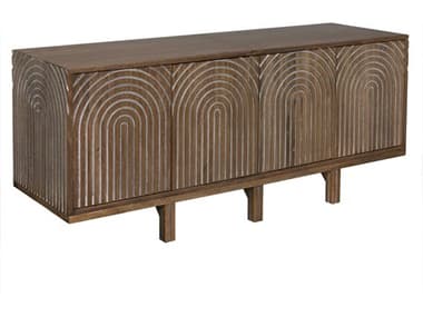 Noir Ryder 72" Walnut Wood Dark Sideboard NOIGCON432DW