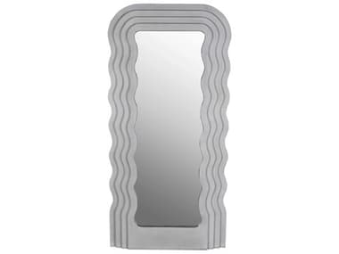 Noir Atticus White Wash Wall Mirror NOIGMIR182WH