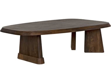 Noir 67" Wood Dark Walnut Coffee Table NOIGTAB1126DW