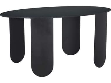 Noir Eco Oval Dining Table NOIGTAB5004MTB