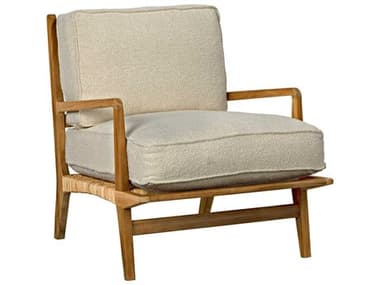 Noir Furniture Off White / Clear Coat Flat Accent Chair NOISOF325TWHT