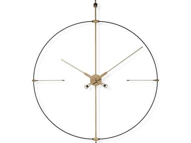 Nomon Bilbao Premium Black Oak Wall Clock NOMBIRPREMN