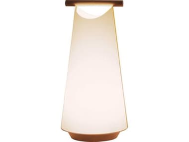 Nomon Catay Parchment Natural Walnut Brown Table Lamp NOMCATMNG