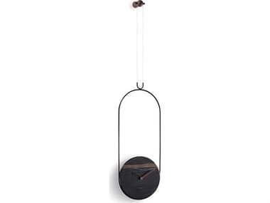 Nomon Colgante Black Sahara Noir Marble Wall Clock NOMCOLGB0MS