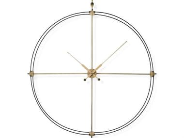 Nomon Delmori Black Oak Wall Clock NOMDERPREMN