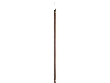 Nomon Linea 1-Light Walnut Brass Linear Mini Pendant NOMLIVNGD