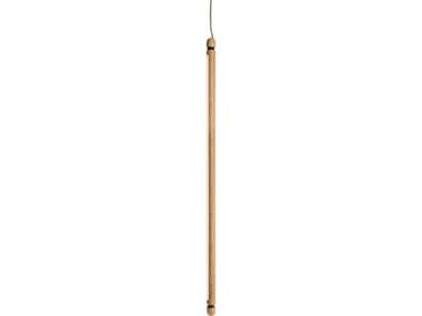 Nomon Linea 1-Light Oak Graphite Wood Linear Mini Pendant NOMLIVRBD