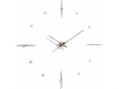 Nomon Mixto Chrome Walnut Wall Clock NOMMING