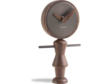 Nomon Nena Walnut Graphite Clock NOMNENANT