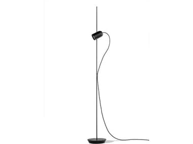 Nomon Onfa Black Wood Graphite Floor Lamp NOMONFABT