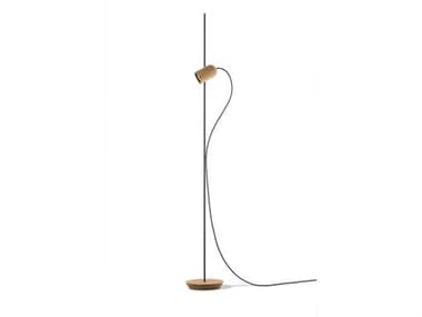 Nomon Onfa Oak Wood Graphite Floor Lamp NOMONFART