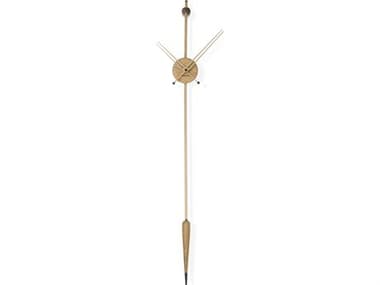 Nomon Punto Y Coma Oak Graphite Wall Clock NOMPCRPREMN