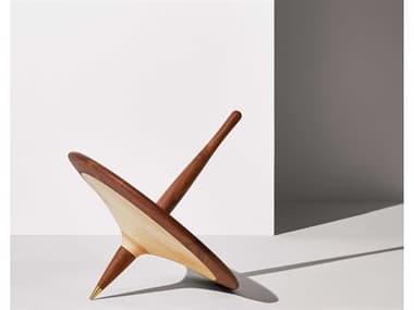 Nomon Peonza Walnut Ash Bronze Spinning Top NOMPEOFN