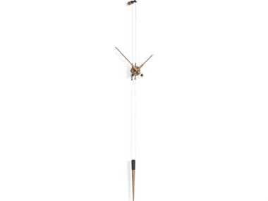 Nomon Pendulo Oak Graphite Wall Clock NOMPERPREMN