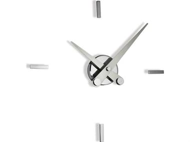 Nomon Puntos Chrome Steel Wall Clock NOMPSI004