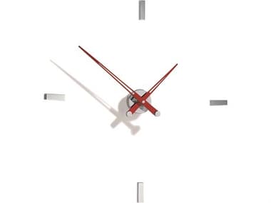 Nomon Tacon Chrome Red Wall Clock NOMTAI004R