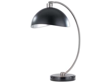 Nova Luna Bella Antique Nickel Black Steel Desk Lamp NOV1011017AN