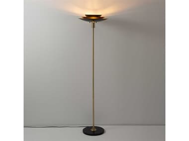 Nova Rancho Mirage Matte Black Steel Floor Lamp NOV1510824WB