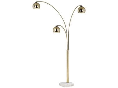 Nova Triplet Weathered Brass Floor Lamp NOV2310800WB