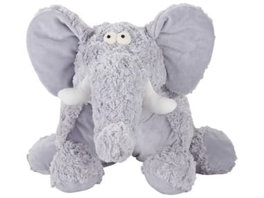 Nourison Mina Victory Plush Lines Foldable Elephant Pillow NR798019009298