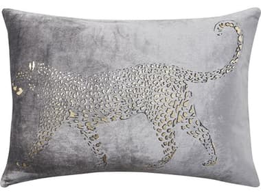 Nourison Mina Victory Sofia Metallic Leopard Pillow NR798019089535