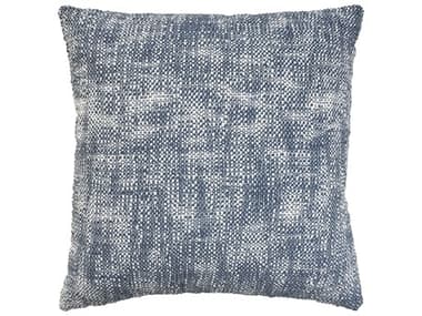 Nourison Mina Victory Outdoor Navy Basketweave Pillow NR798019089849