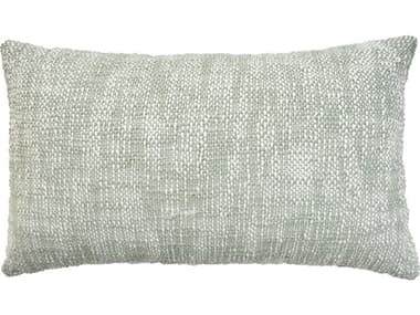 Nourison Mina Victory Outdoor Aqua Basketweave Pillow NR798019089863