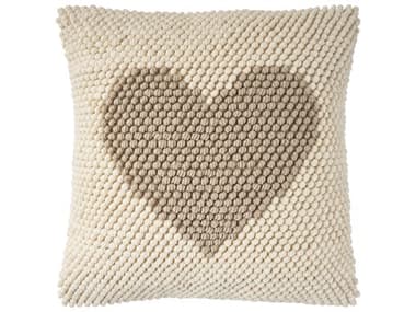 Nourison Mina Victory Holiday Heart Pillow NR798019090555