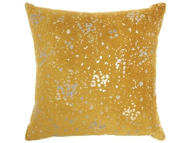 Nourison Sofia Gold 18'' x 18'' Pillow NRAC032GOLD