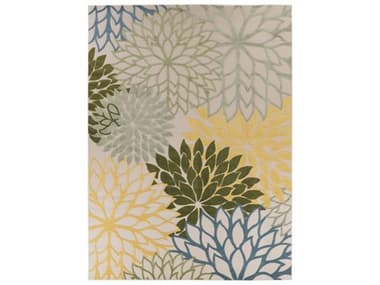 Nourison Aloha Floral Area Rug NRALH05GRNMT