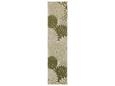 Nourison Aloha Floral Runner Area Rug NRALH05IVGRERUN