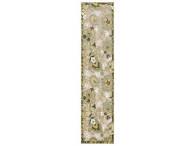 Nourison Aloha Floral Runner Area Rug NRALH17IVGRERUN