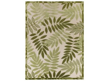 Nourison Aloha Floral Area Rug NRALH18IVGRE