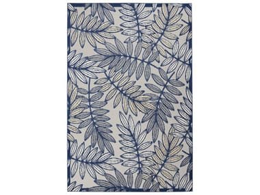 Nourison Aloha Floral Area Rug NRALH18IVNAV