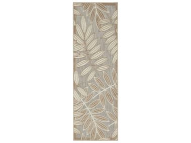 Nourison Aloha Floral Runner Area Rug NRALH18NATRLRUN