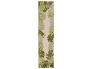 Nourison Aloha Floral Runner Area Rug NRALH40IVGRERUN