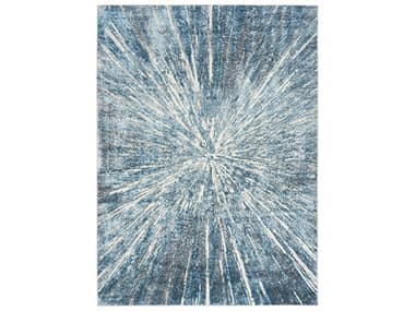 Nourison Ambiance Abstract Area Rug NRAMI01BLSIL