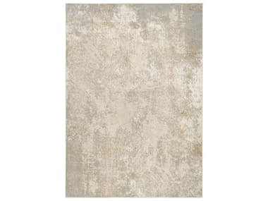 Nourison Ambiance Abstract Area Rug NRAMI03IVSIL