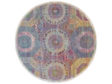 Nourison Ankara Global Geometric Area Rug NRANR05MULTIROU