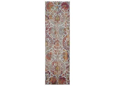 Nourison Ankara Global Floral Runner Area Rug NRANR06IVORGRUN