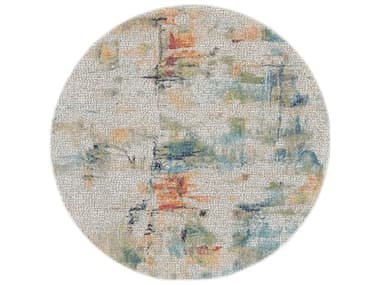 Nourison Ankara Global Abstract Area Rug NRANR09IVMTCROU