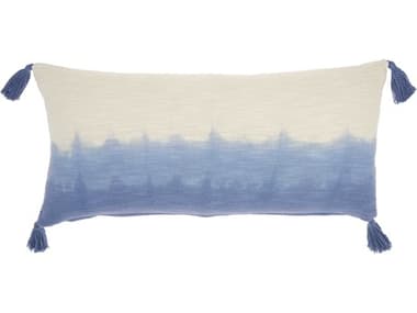 Nourison Life Styles Blue Pillow NRAQ130BLUE