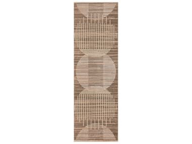 Nourison Astra Machine Washable Geometric Runner Area Rug NRASW03LATTERUN