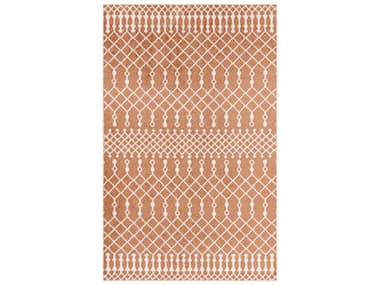 Nourison Astra Machine Washable Geometric Area Rug NRASW10COPPR