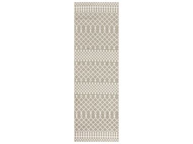 Nourison Astra Machine Washable Geometric Runner Area Rug NRASW10SAGERUN