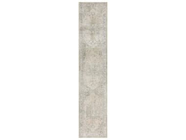 Nourison Astra Machine Washable Bordered Runner Area Rug NRASW12BLGRNRUN